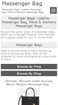 Mobile Screenshot of messengerbag.co.uk